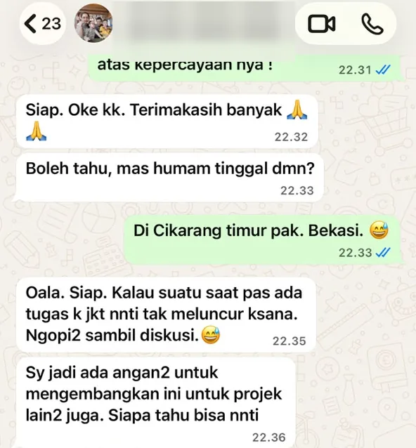 Mau lanjut projek lain